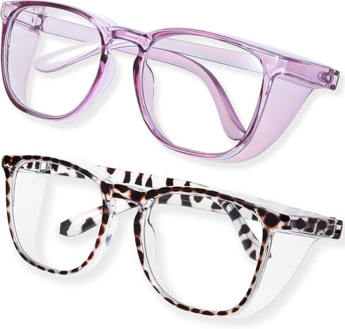 Anti Fog Safety Glasses for Women, Safety Goggles for Nurse, Protective Eyewear, Blue Light Blocking & UV Protection in Saudi Arabia