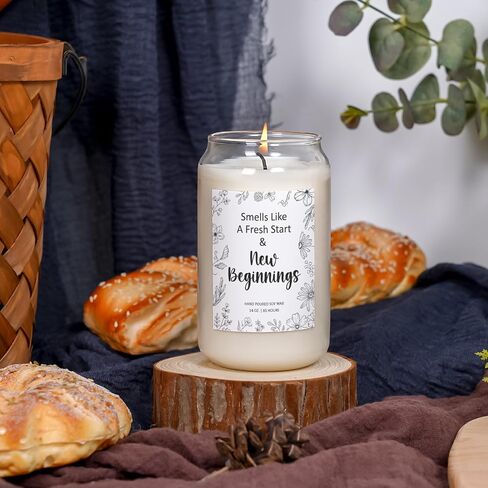 New Beginnings Candle Divorce Gifts for Women New Beginnings Gifts for Women Gifts for Newly Divorced Woman Breakup Gifts Leaving Job Gifts New Job Gifts New Home Candle New Years Gifts 14oz in Saudi Arabia