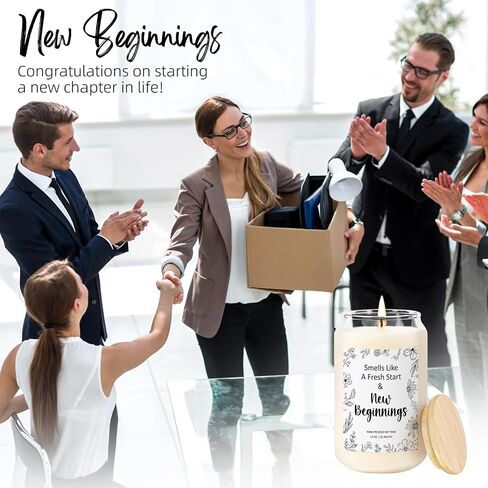 New Beginnings Candle Divorce Gifts for Women New Beginnings Gifts for Women Gifts for Newly Divorced Woman Breakup Gifts Leaving Job Gifts New Job Gifts New Home Candle New Years Gifts 14oz in Saudi Arabia
