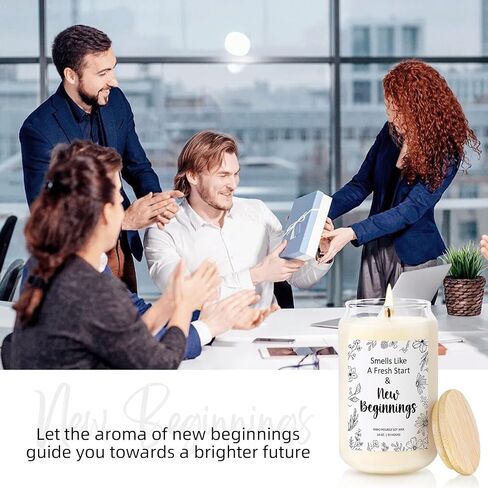 New Beginnings Candle Divorce Gifts for Women New Beginnings Gifts for Women Gifts for Newly Divorced Woman Breakup Gifts Leaving Job Gifts New Job Gifts New Home Candle New Years Gifts 14oz in Saudi Arabia