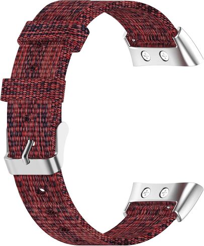 Woven Band Fit for Garmin Forerunner 45, Garmin Swim 2, Nylon Fabric Breathable Replacement Bands Wristbands Straps Bracelet Accessories for Garmin Forerunner 45S Men Women in Saudi Arabia