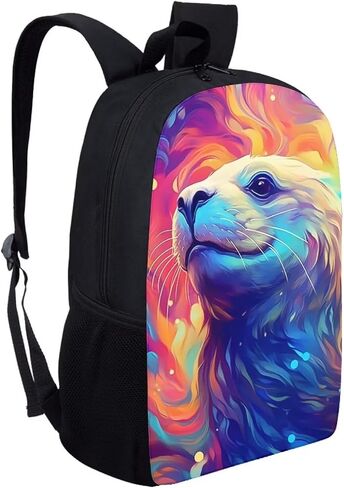 PinUp Angel Cool Tiger Backpack For School Bag Kids Cool Magical Animal Bag For Children Boys and Girls Bookbag in Saudi Arabia