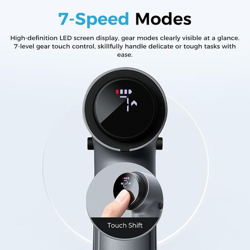 Creality Cordless Electric Screwdriver, Official 3D Printer Tool with 32 Pcs CRV Steel Screwdriver Bits 7-Speed Knob for Versatile Control Easy Operation For All Creality 3D Printer and Laser Engraver in Saudi Arabia
