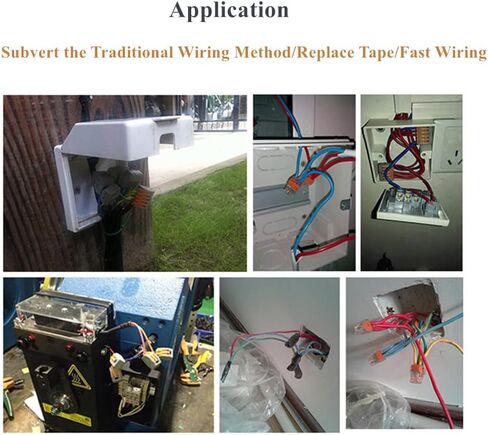 50PCS PCT-2-3 Conductor Wire Connector Wiring Terminals Lever Nut 11~28AWG 250V 32A Electric Cable Wire Quick Wiring Connector Block Lever Wire Connectors Nuts Splicing Connectors in Saudi Arabia