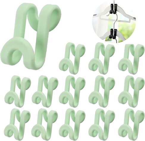 70 Pack Clothes Hanger Connector Hooks, Mini Cascading Hanger Hook, Heavy Duty Space Saving for Closet(Pink) in Saudi Arabia