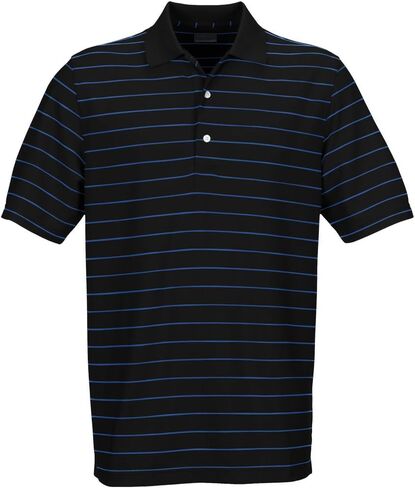 Greg Norman Men's Protek Micro Pique Stripe Polo in Kuwait