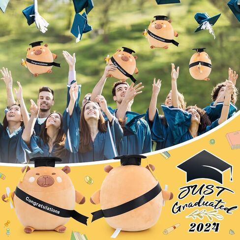 Emoin Graduation Bear Plush Graduation Gifts for Boys and Girls, 11.8'' Graduation Stuffed Animal Bear Plush Pillow with Cap,Graduation Plush Animal Gift for Her, for Him, for College, High School in Saudi Arabia