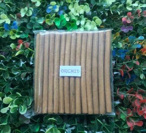 Incense Dhoop Sticks Pack of (25 Sticks with Stand) - 100% Natural bambooless Incense Dhoop Sticks - Traditional Indian Incense (No Damaged Sticks Hand Sorted Packet) (Amber) in Saudi Arabia