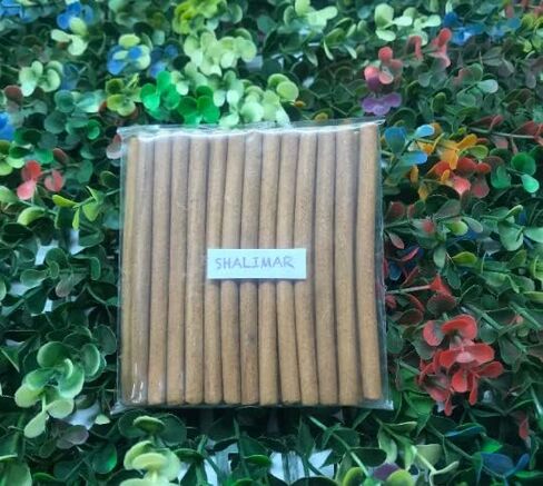 Incense Dhoop Sticks Pack of (25 Sticks with Stand) - 100% Natural bambooless Incense Dhoop Sticks - Traditional Indian Incense (No Damaged Sticks Hand Sorted Packet) (Amber) in Saudi Arabia