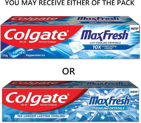 Colgate Maxfresh Blue Toothpaste - 150 g in Saudi Arabia