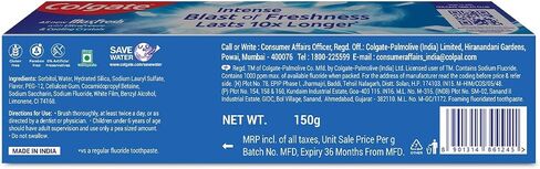 Colgate Maxfresh Blue Toothpaste - 150 g in Saudi Arabia