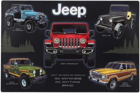 Open Road Brands Chevrolet Trucks Collage Embossed Metal Sign - Vintage Chevrolet Wall Art for Man Cave or Garage in Saudi Arabia