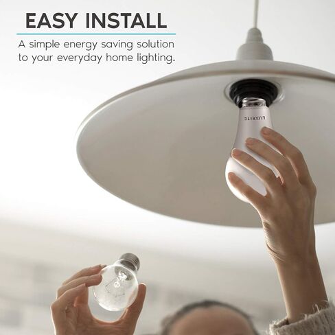 LUXRITE A21 LED Bulbs 150 Watt Equivalent, 2550 Lumens, 3000K Soft White, Dimmable Standard LED Bulb 22W, Energy Star, E26 Medium Base - Indoor and Outdoor (2 Pack) in Saudi Arabia
