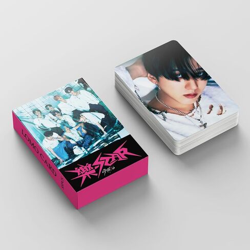 بطاقات صور ألبوم Yuto Stray Kids 55 قطعة، ألبوم جديد 樂 بطاقات ستار لومو، بطاقة بريدية للأطفال الضالة، ألبوم بطاقات أطفال ضالة، بطاقة بريدية، بطاقات صور، هدية للمعجبين in Kuwait