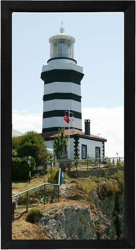 Tasse Verre 8x14 Picture Frames (2-Pack) - HIGH Definition Glass Front Cover - Displays 8" by 14" Picture Frame- Vertical or Horizontal and Comes Ready to Hang. 8x14 Frame Poster in Saudi Arabia