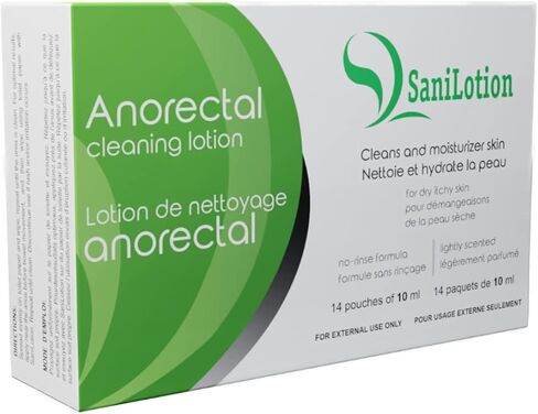 Hygienic Cleansing Lotion, Cleans, Moisturizes, and Hydrates Anorectal Area, 14 count - 10ml each in Saudi Arabia