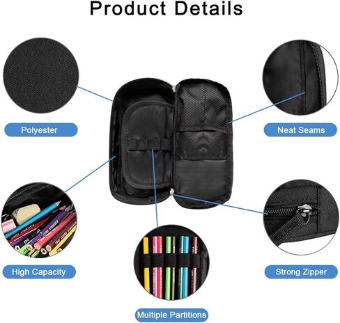 3PCS Cartoon Backpack Set Anime Bookbag with Lunch Box and Pencil Case for Teen Kids Boys Girls Daily Use 1 in Saudi Arabia