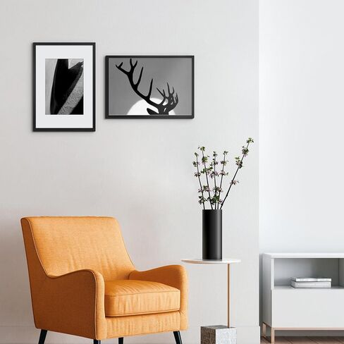 إطارات صور مقاس 8.5 × 11 بوصة، صور عرض 6 × 8 مع حصيرة أو 8.5 × 11 بدون حصيرة لسطح الطاولة أو عرض الحائط للفنون أو الصور أو الملصقات، حزمة من 1 in Kuwait