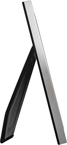 Malden International Designs 9054-57 Uptown Matte Silver with Silver Fashion Metal Frame, 5x7, Silver in Saudi Arabia