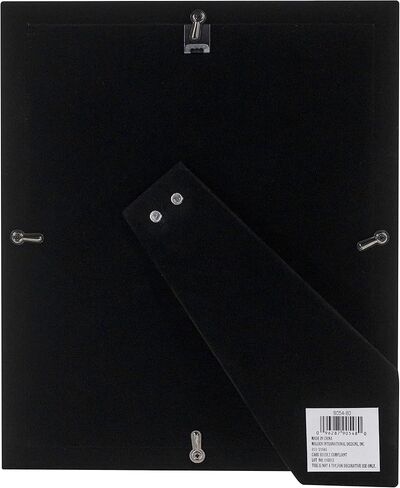 Malden International Designs 9054-57 Uptown Matte Silver with Silver Fashion Metal Frame, 5x7, Silver in Saudi Arabia