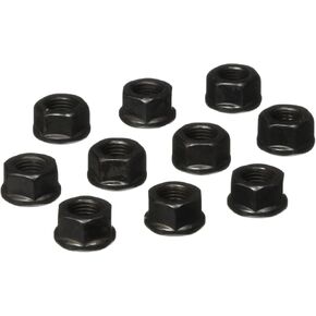 ARP 2008636 Hex Nuts, Steel With Black Oxide Finish, Package Of 10 With 7/16-20 Thread Size And 11/16 Socket Size
