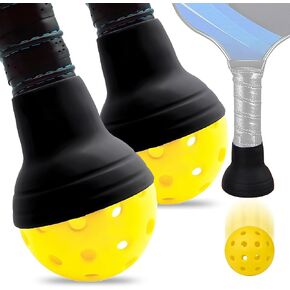 Pickleball Suction Cup Ball Retriever for Paddle - Easy Ball Pickup - Silicone Picker Upper Grabber - Essential Accessories for Pickleball Players