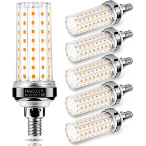 LED Light Bulb 150W Equivalent 2000Lumen 6500K Cool Daylight White 20W LED Corn Light Bulb E26/E27 Base Non-Dimmable Ceiling Fan Light Bulbs for Home Garage Kitchen Indoor Pack of 6