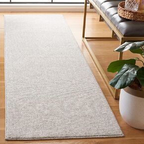 Safavieh River Collection Runner Rug - 2'2" x 8' Runner, Beige, Solid Design, Ideal for The Living Room, Bedroom, Dining Room (RVR600B-28)