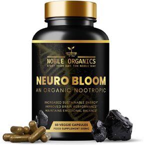 Pure Himalayan Organic Shilajit Capsules - Shilajit Supplement with 60-80% Fulvic Acid, 85+ Trace Minerals for Strength, Brain & Immune Health Energy - 60 Capsules (2 Month Supply)