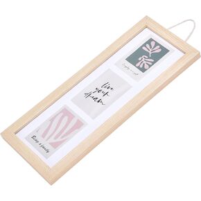 Prosumer's Choice Wooden Photo Frame - Elegant Wood Picture Frame for Tabletops, Landscape, and Home Decor - Showcase Pictures in Style - Hang Horizontal or Vertical - PHF-03 Design, H0.8xL16xW5.2in