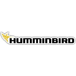ملصق عالي الجودة من Humminbird صندوق أدوات صيد السمك شاحنة مقطورة 14"