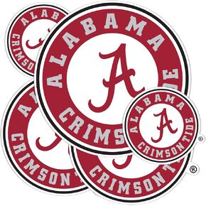 Desert Cactus University of Alabama Stickers Crimson Tide Bama UA Vinyl Decals Laptop Water Bottle Car Scrapbook T3 (Type 3-2)