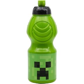 Stor Minecraft Sport Water Bottle 400ml Reusable Leak Proof