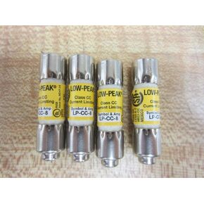 Bussmann LP-CC-8 Cooper Fuse LPCC8 (Pack of 4)