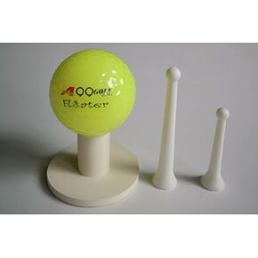 1set RT02-1 Golf Rubber Tee Holder with 2pcs Tees 2 1/2" & 1 3/4" Indoor Outdoor Simulator Home use