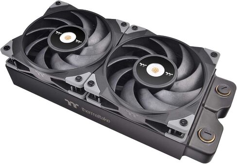 Thermaltake TOUGHFAN 12 Pack of 2 PC Case Fan 120mm CL-F082-PL12BL-A FN1500 in Saudi Arabia