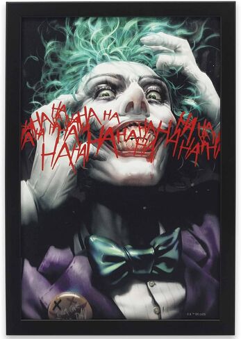DC Comics Batman Comic Book Cover Framed Wood Wall Decor - Retro Batman Wall Art for Man Cave or Movie Room in Saudi Arabia