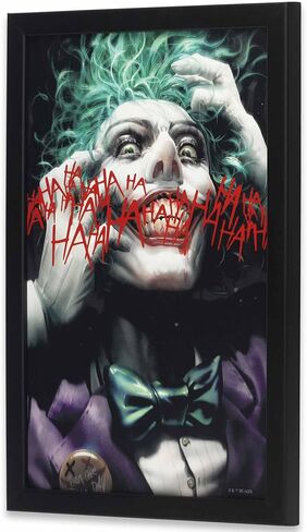 DC Comics Batman Comic Book Cover Framed Wood Wall Decor - Retro Batman Wall Art for Man Cave or Movie Room in Saudi Arabia