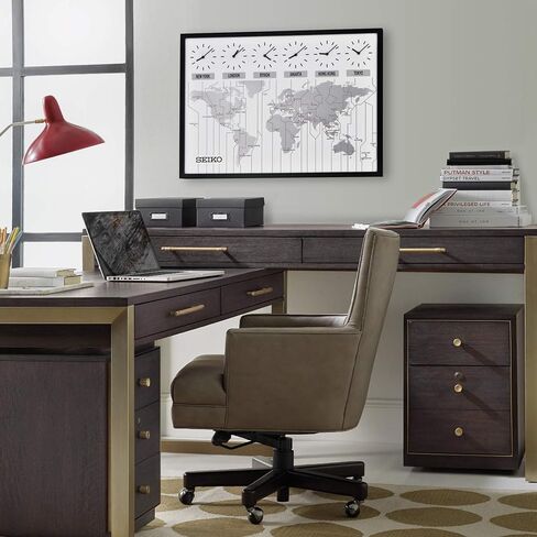 SEIKO 24 Inch Classic Six City World Time Wall Clock in Saudi Arabia