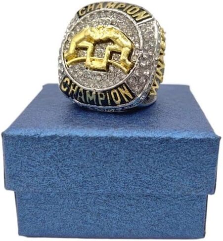 Customize Pro Wrestling Winner Championship Rings Medal Trophy Prize in Saudi Arabia