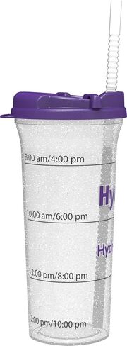 32 أوقية. زجاجة مياه مناسبة للسيارة - باللون الأرجواني in Kuwait