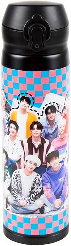 seventeen kpop Stainless Steel Water Bottle 17oz 500ML Keeps Liquids Hot or Cold in Saudi Arabia