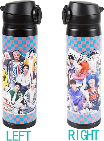 seventeen kpop Stainless Steel Water Bottle 17oz 500ML Keeps Liquids Hot or Cold in Saudi Arabia