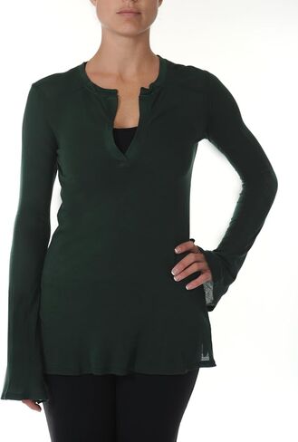 Beyond Yoga Pima Modal Long Sleeve Henley in Saudi Arabia