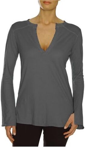 Beyond Yoga Pima Modal Long Sleeve Henley in Saudi Arabia