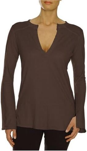 Beyond Yoga Pima Modal Long Sleeve Henley in Saudi Arabia