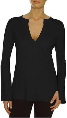 Beyond Yoga Pima Modal Long Sleeve Henley in Saudi Arabia