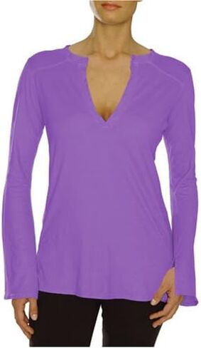 Beyond Yoga Pima Modal Long Sleeve Henley in Saudi Arabia