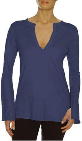 Beyond Yoga Pima Modal Long Sleeve Henley in Saudi Arabia