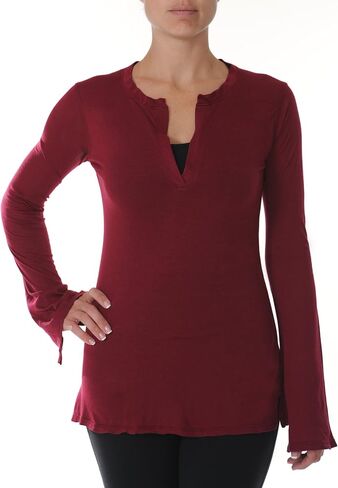 Beyond Yoga Pima Modal Long Sleeve Henley in Saudi Arabia